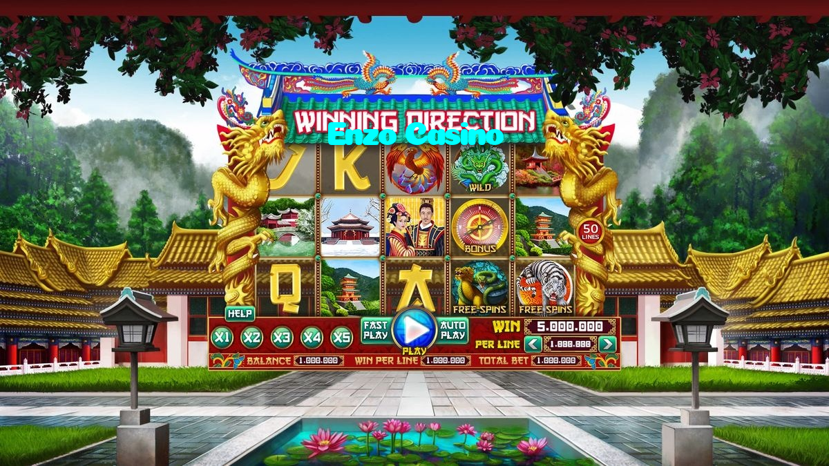 Enzo Casino casino presented on mobile device in Pakistan with slots and live games
